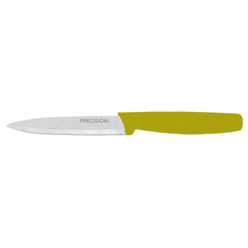 Omcan 24067 4" Paring Knife with Yellow Polypropylene Handle