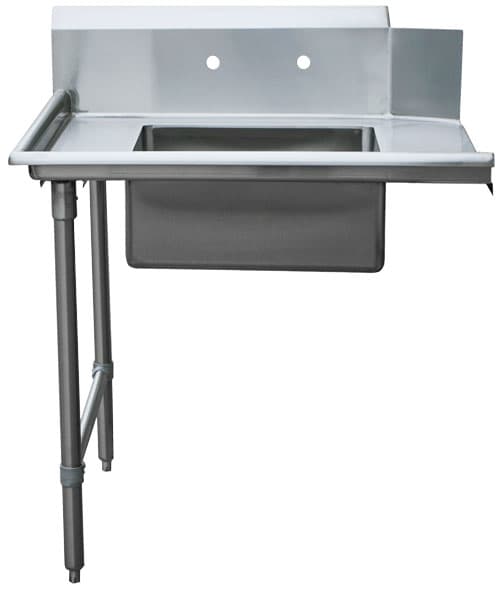 Omcan 28482 36" Left Side Soiled Dish Table with Sink