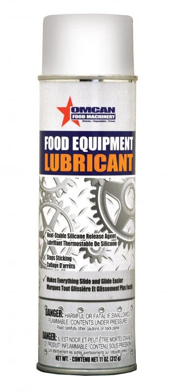 Omcan 31212 Lubrifiant en aérosol thermostable pour équipement alimentaire