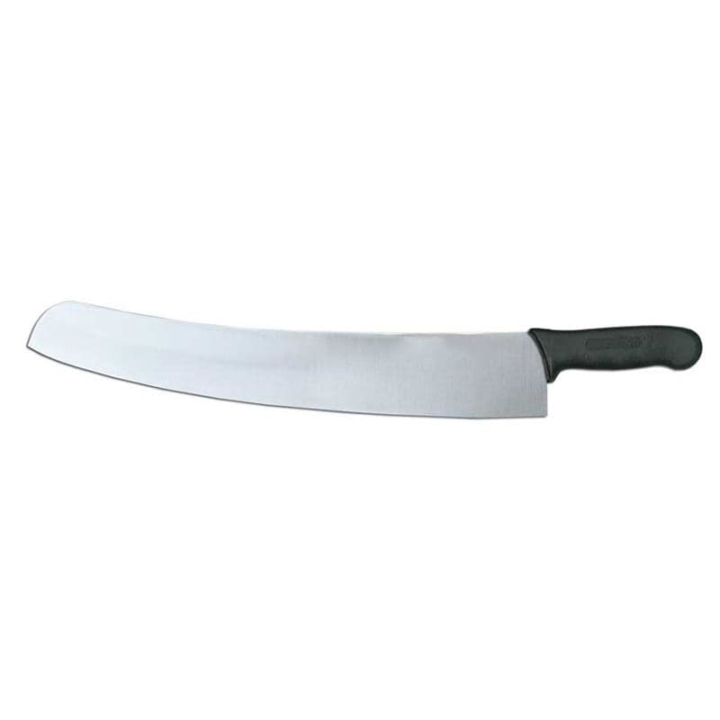 Omcan 31356 18" Pizza Knife with Black Single DR Handle