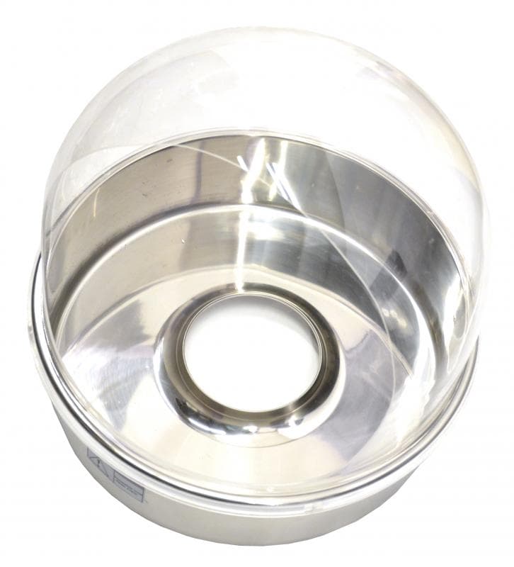 Omcan 40382 Couvercle de bol de 20″ pour machine à barbe à papa avec chariot, article 40383, et machine à barbe à papa de comptoir, article 41336