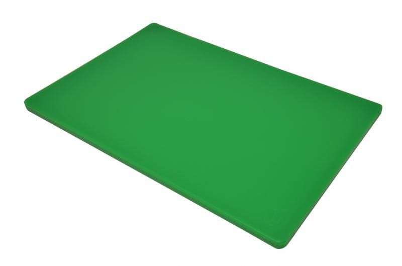 Omcan 41198 12″ x 18″ x 1/2″ Polyethylene Green Rigid Cutting Board