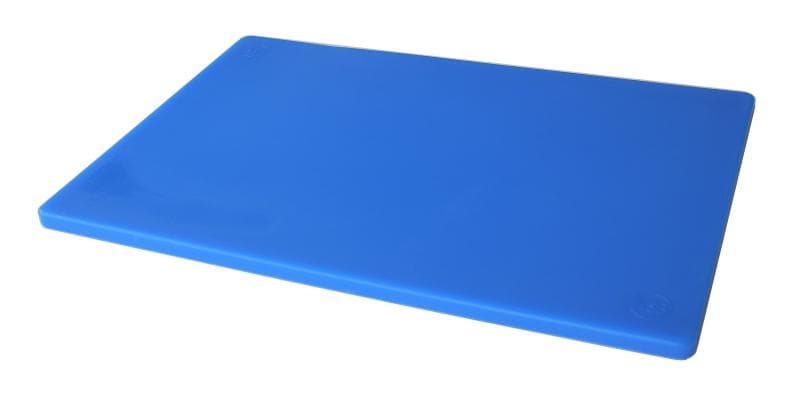 Omcan 41209 Planche à découper rigide en polyéthylène bleue de 18″ x 24″ x 1/2″