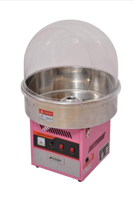 Omcan 41337 Machine à barbe à papa de comptoir avec bol de 28″