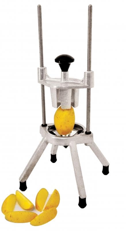 Omcan 41865 Coupe-quartiers vertical de comptoir pour fruits et légumes, 8 sections