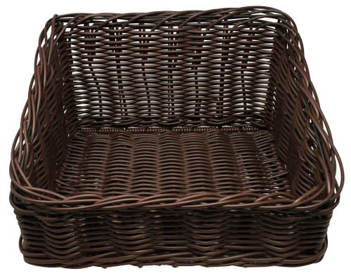 Omcan 43111 14.5″ x 16.5″ x 10″ Rectangular Wicker Basket