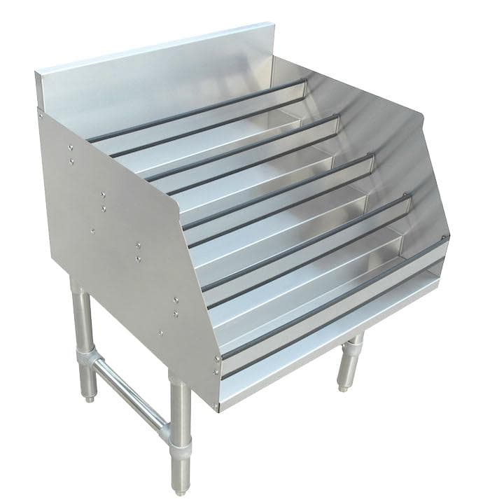 Omcan 43479 24″ Liquor Display Rack 5-tier