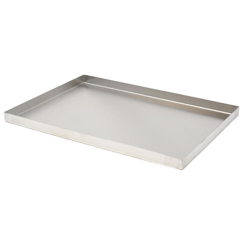 Omcan 43513 Bac en acier inoxydable de 18″ x 12″ x 1″ avec trous de drainage