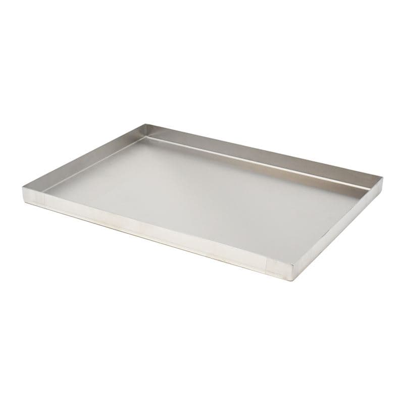 Omcan 43516 Bac en acier inoxydable de 6″ x 24″ x 1″ avec trous de drainage