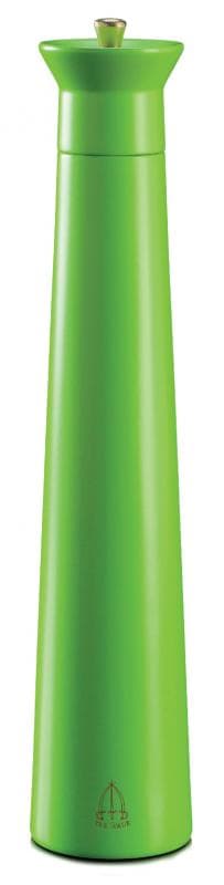 Omcan 43693 Série Nabucco, collection classique – Moulin à poivre de 12″ en bois de hêtre vert