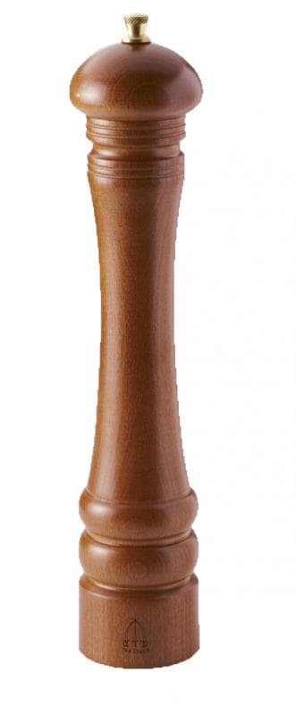 Omcan 43710 Classic Collection – 12" Pepper Mill Traditional Dark Italian Beech Wood