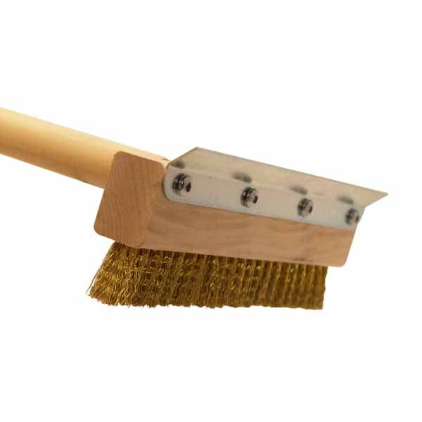 Omcan 44223 Brosse à pizza en laiton, usage standard