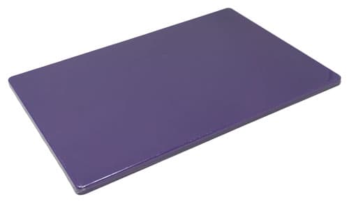Omcan 44275 12″ x 18″ x 1/2″ Polyethylene Purple Rigid Cutting Board