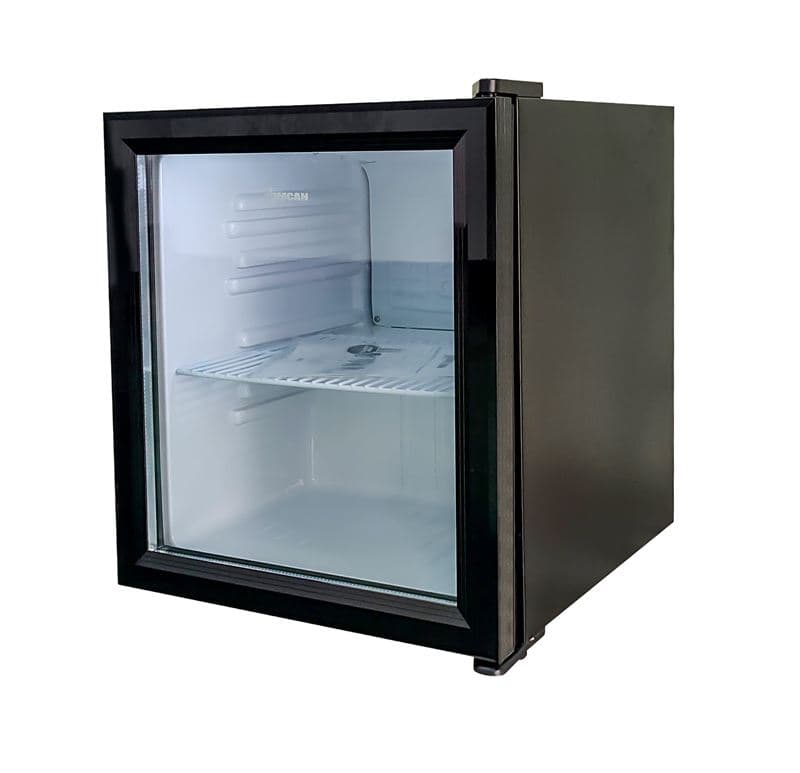 Omcan 44496 Réfrigérateur vitrine de comptoir de 17″ à une (1) porte vitrée, 1,84 pi³ (52 L), noir