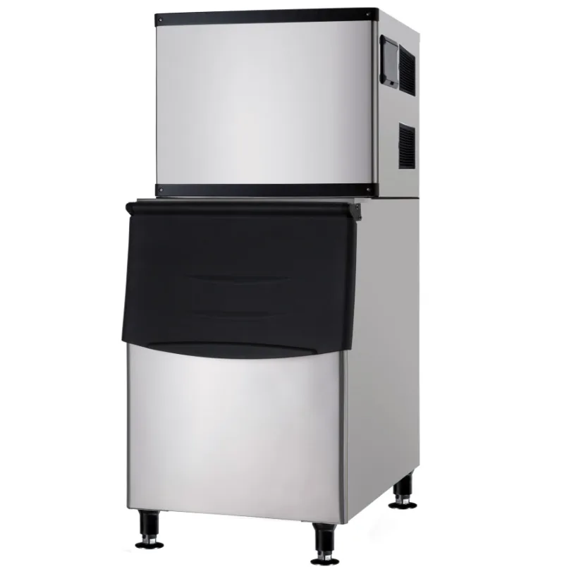 Omcan 46452 Machine à glaçons de 30″ avec bac à glace de 375 lb – production de 500 lb par jour