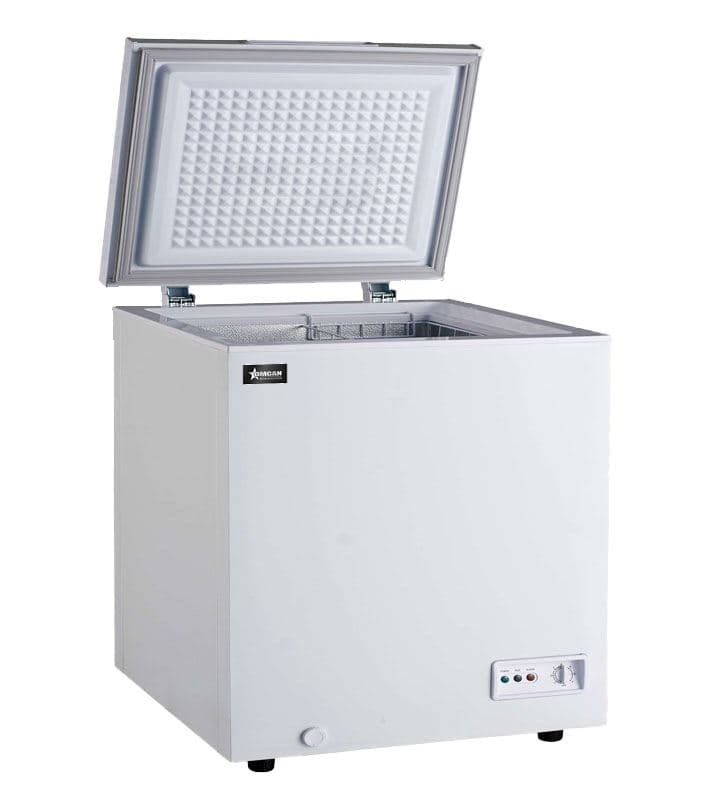Omcan 46501 30" One (1) Door Chest Freezer with Solid Flat Top, 4.94 cu.ft. (140 L)