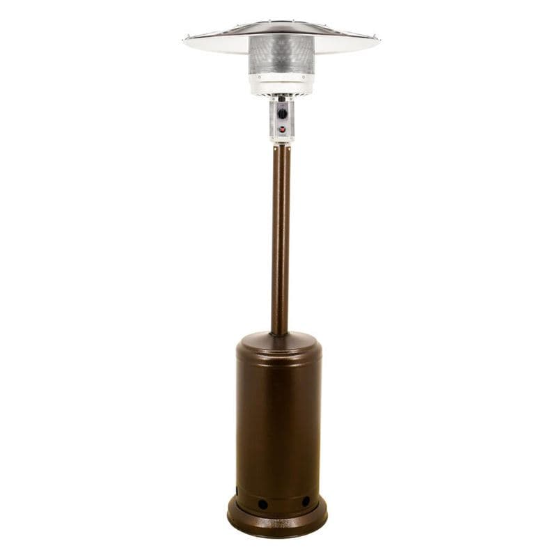 Omcan 46799 Chauffe-terrasse brun de 87″ peint par poudrage, 45 000 BTU – propane, cCSAus
