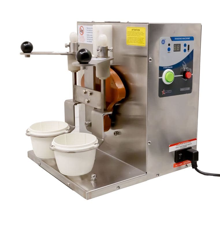 Omcan 47110 Bubble Tea / Drink Shaking Machine with Double Cup Holders