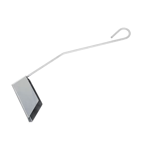 Omcan 47536 Écumoire à miettes de friteuse en acier inoxydable de 19″ – taille de la cuillère : 6″ x 1-3/4″ x 2-3/10″