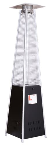 Omcan 47878 90″ Pyramid Style Freestanding Powder Coated Patio Heater – 42,000 BTU