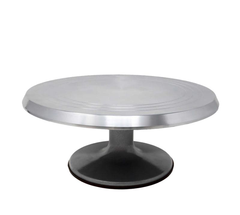 Omcan 48175 12″ Revolving Cake Turntable / Stand, Non-Slip Base
