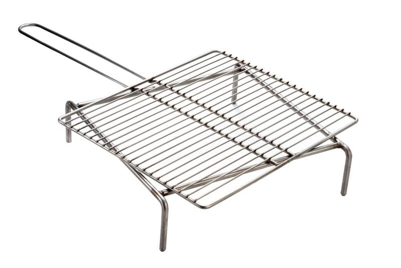 Omcan 48467 Valoriani Tuscan Grill Oven Rack with Support – Large (15″ x 13″)