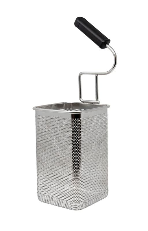 Omcan 49158 Panier Trento pour cuiseur à pâtes à élévateur automatique, format 1/6, gauche