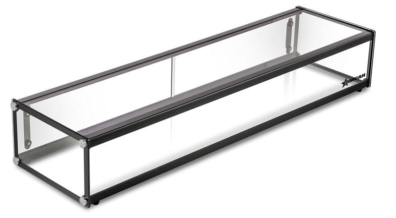 Omcan 49197 Vitrine alimentaire de comptoir de 47″ à vitre avant droite, capacité de 68 L