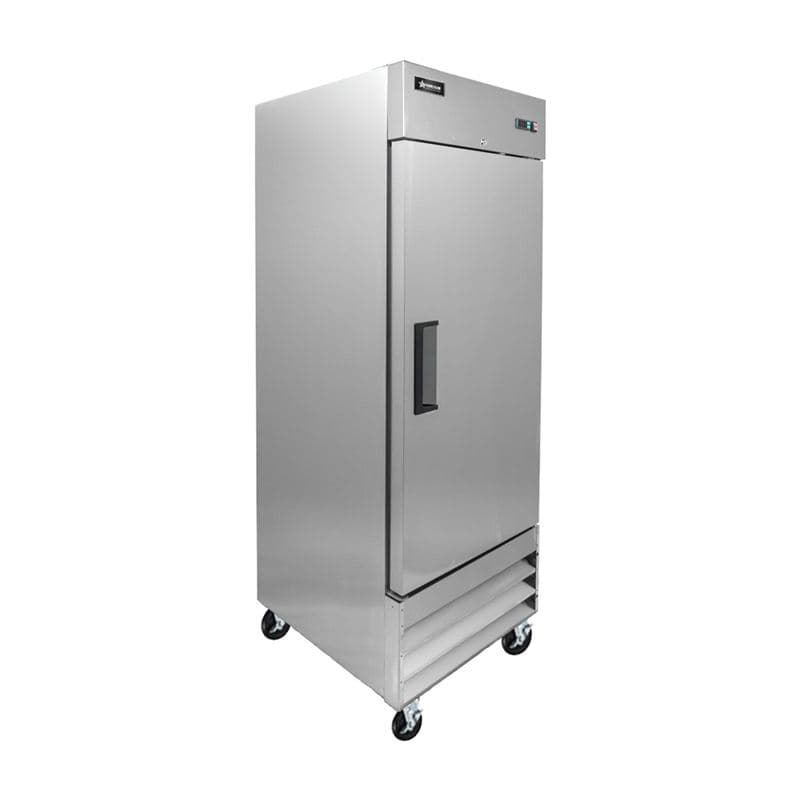 Omcan 50023 Congélateur vertical de 29″ à une (1) porte, 23 pi³ (650 L), acier inoxydable