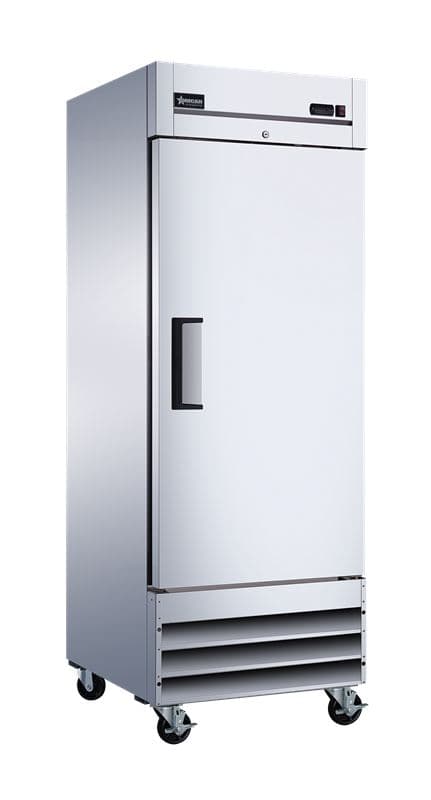 Omcan 50024 Réfrigérateur vertical de 29″ à une (1) porte, 20,5 pi³ (583 L), acier inoxydable