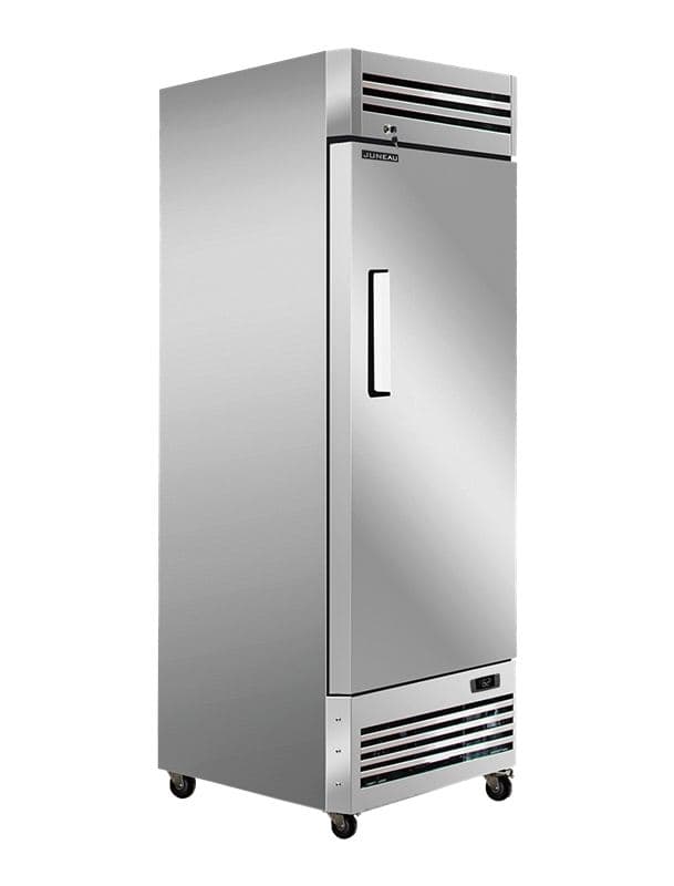 Omcan 58000 Réfrigérateur vertical Juneau de 27″ à une (1) porte, 18 pi³ (510 L), acier inoxydable