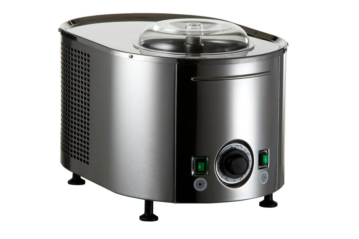 Omcan 58178 Musso Mini Ice Cream Maker 2 Liter Capacity – 110V, 200W