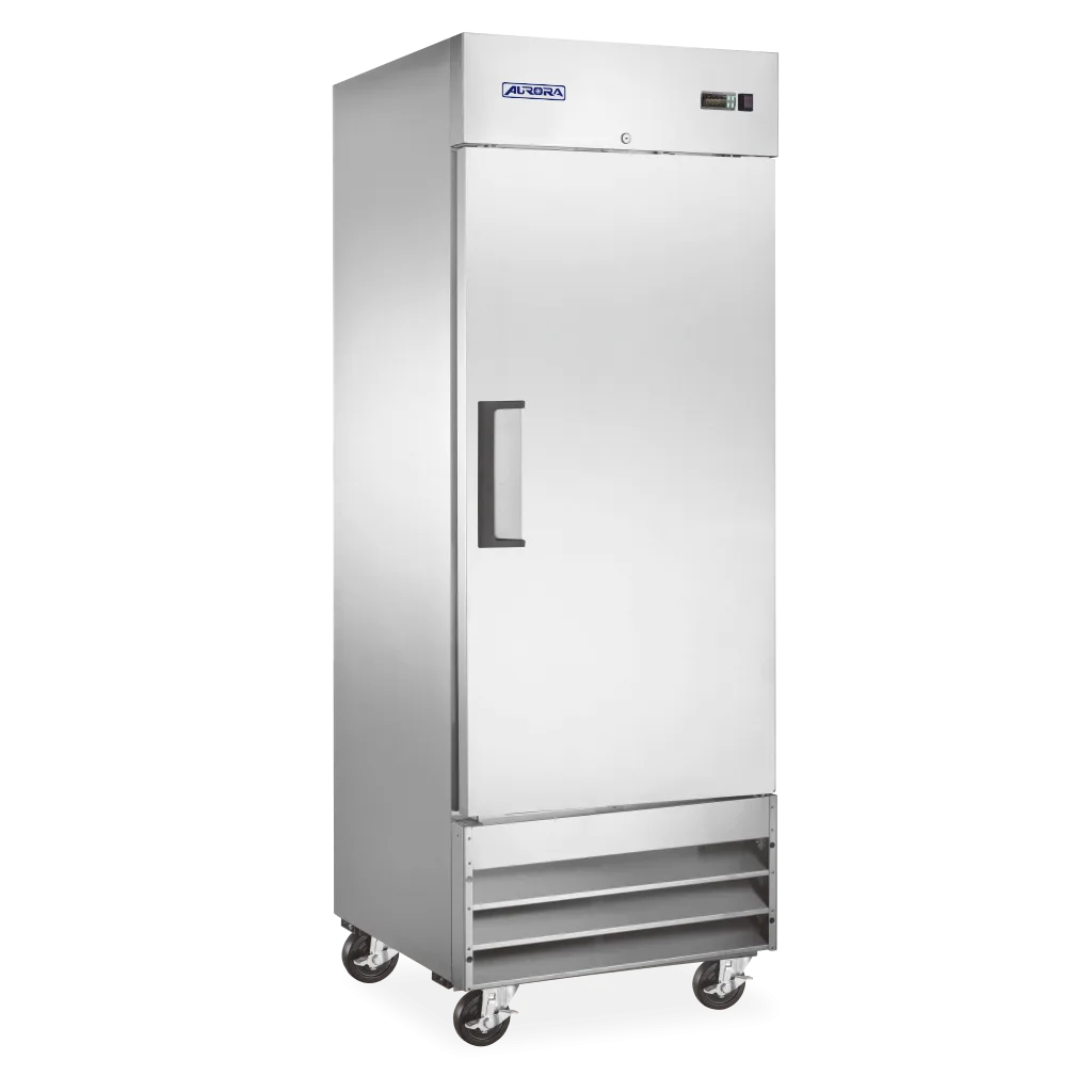 Omcan 59024 Réfrigérateur vertical Aurora de 29″ à une (1) porte, 21 pi³ (583 L), acier inoxydable