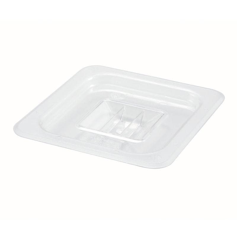 Omcan 80015 Couvercle plein transparent en polycarbonate pour bacs alimentaires 1/6