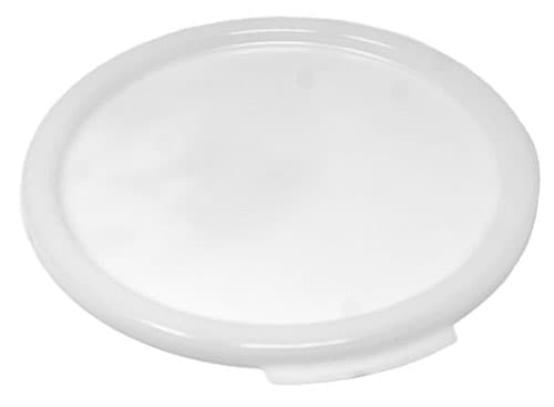 Omcan 80173 Couvercle en polypropylène blanc pour contenants alimentaires de 6 et 8 pintes