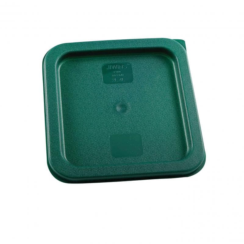 Omcan 80181 Green Polyethylene Lid for 2 / 4 qt Storage Containers