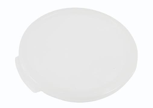 Omcan 80209 Couvercle en polypropylène blanc pour contenants alimentaires de 1 pinte