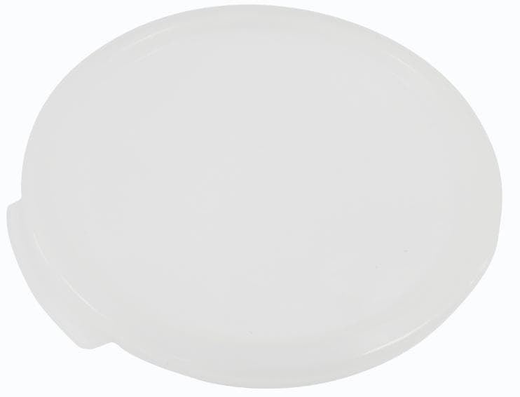 Omcan 80211 Polypropylene Translucent Lid for 12, 18 and 22 qt Round Food Storage Containers