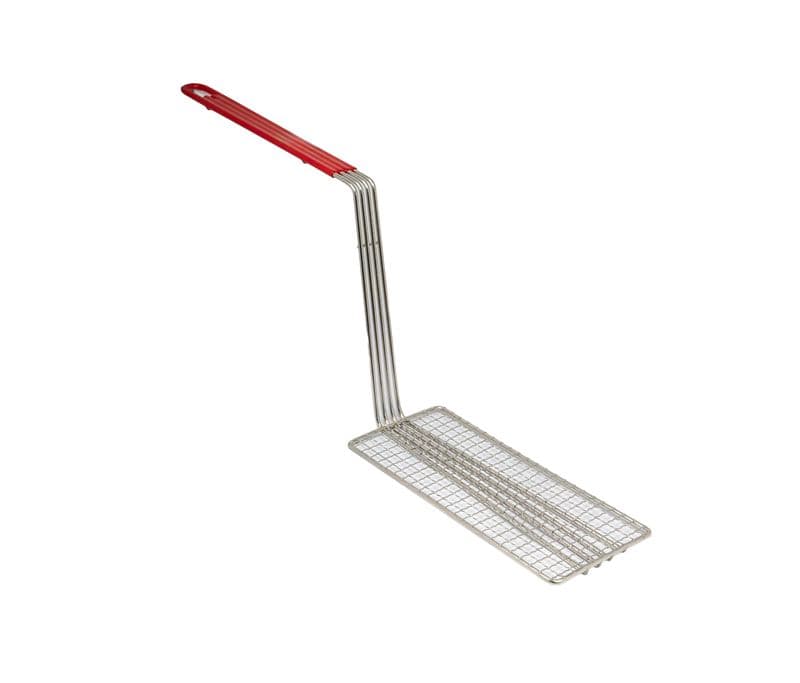 Omcan 80370 Presse pour panier de friteuse de 10 1/2″ x 4 3/4″ avec poignée en plastique