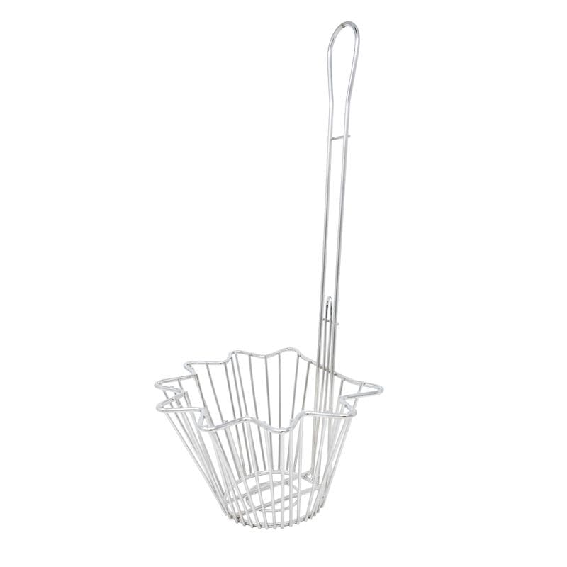 Omcan 80388 Panier de friture pour bol à taco salade de 8 3/4″ x 7 1/4″ avec poignée de 18″
