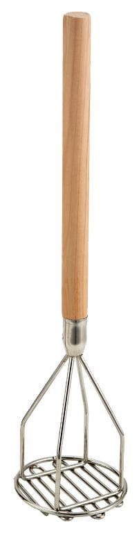 Omcan 80399 5″ Round Potato Masher with 24″ Wooden Handle