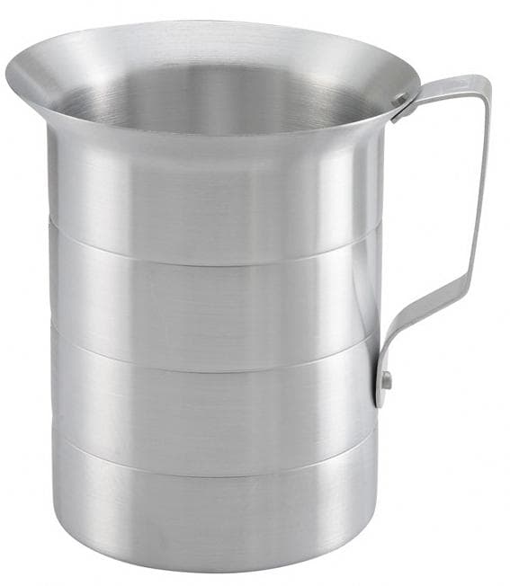 Omcan 80403 4 qt Aluminum Measuring Cup