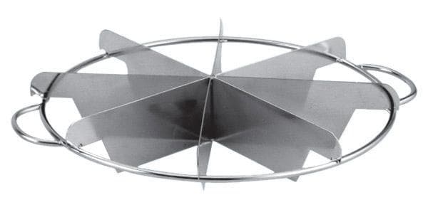 Omcan 80422 Stainless Steel 7-Slice Pie Cutter