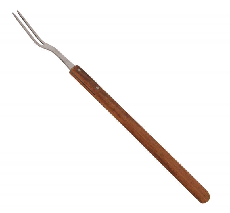 Omcan 80496 21″ Pot Fork with Long Wooden Handle
