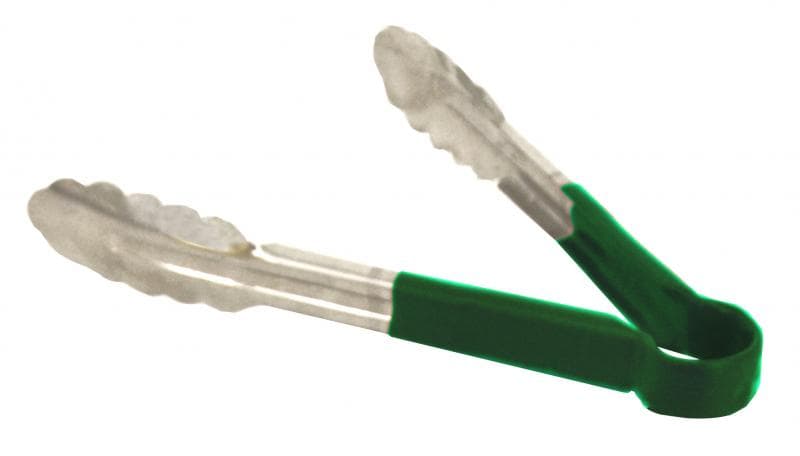 Omcan 80539 Pinces utilitaires robustes de 9″ avec poignée verte en plastique