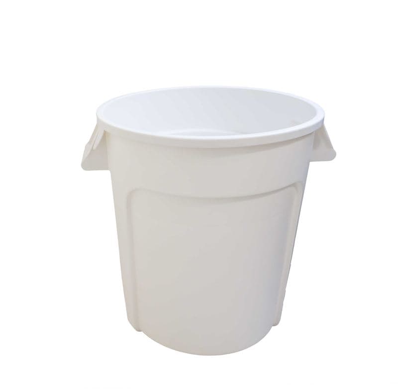 Omcan 80583 20 Gallon Polyethylene Round Ingredient Bin