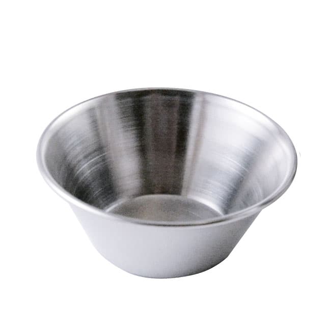 Omcan 80821 Pot à sauce en acier inoxydable de 1 1/2 oz – paquet de 12