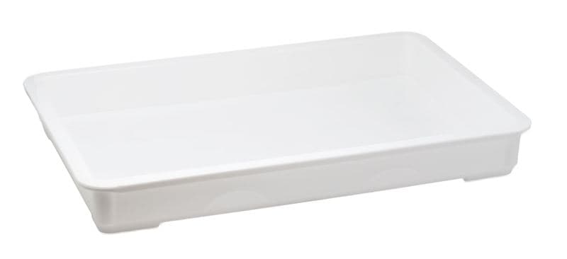 Omcan 80889 Bac de fermentation empilable pour pâte à pizza de 26″ x 18″ x 3,25″