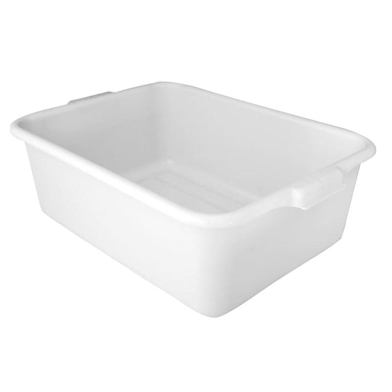 Omcan 80892 21.5″ x 15.5″ x 5″ Standard Polypropylene White Bus Box