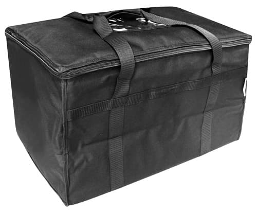Omcan 80949 Insulated Delivery Bag – Black